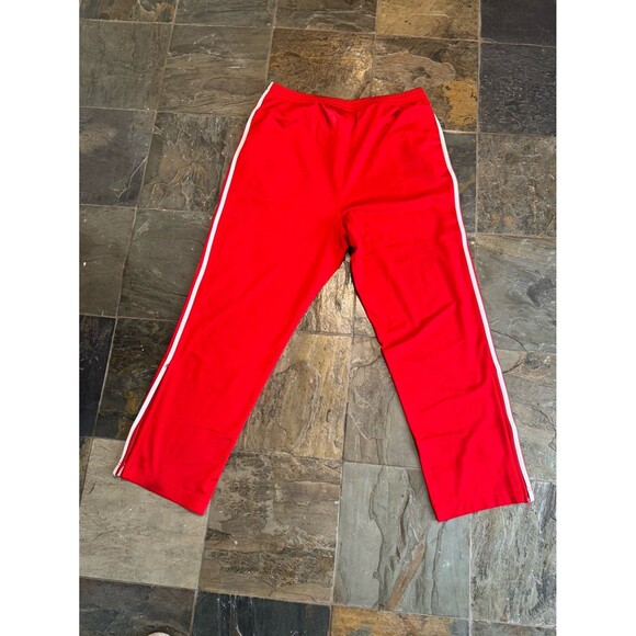 MEN'S ADIDAS ORIGINALS FIREBIRD TRACK PANTS  Size 2XL RED - Picture 3 of 3